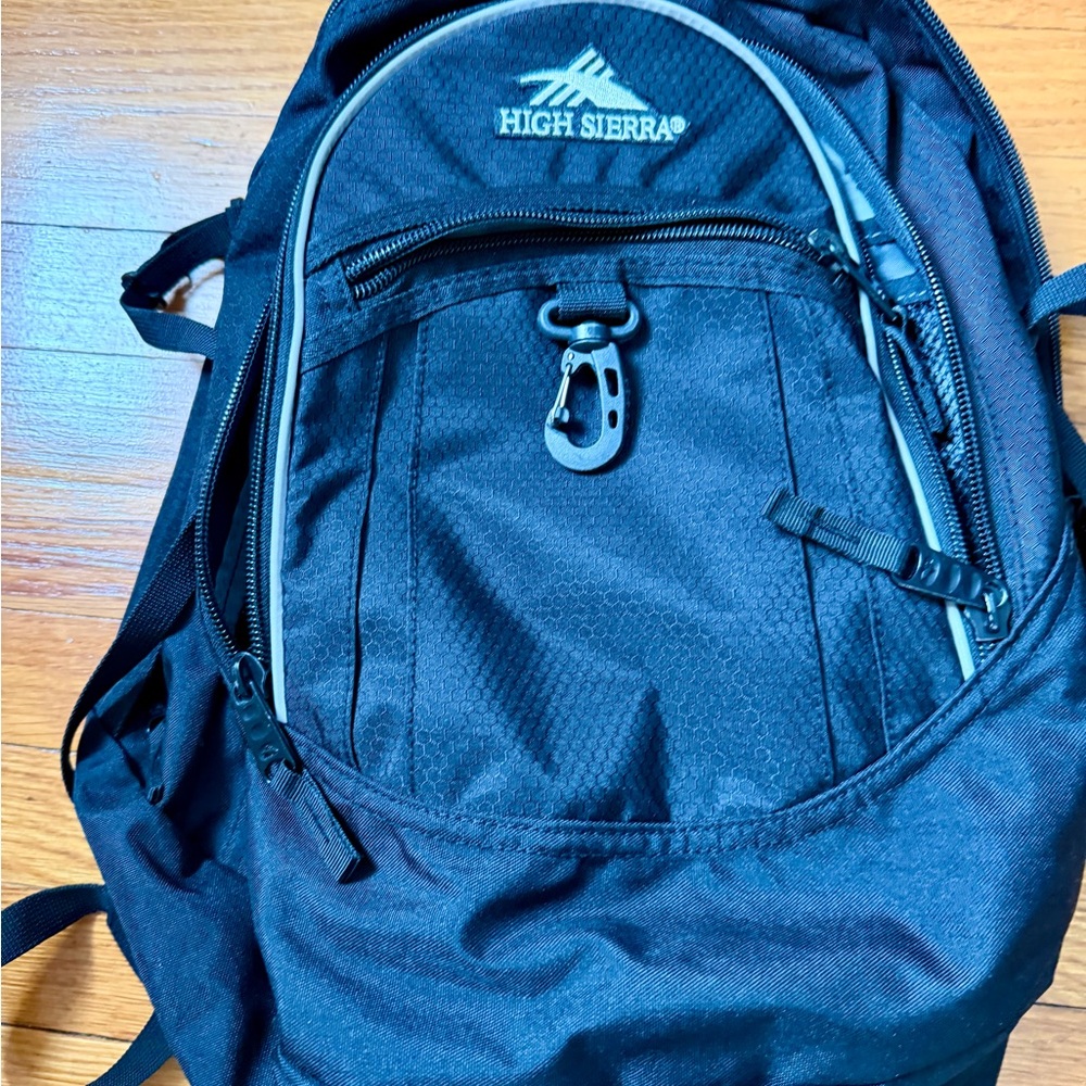 High Sierra Black and Gray Backpack